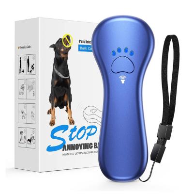 China Correct bad habits Anti Barking Device Dog Barking Control Devices Rechargeable Ultrasonic Dog Bark Deterrent up to 16.4 Ft Effective Control Range for sale