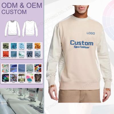 China Anti-wrinkle Manufacturer Wholesale Men's Custom Hooded Long Sleeve Cotton Crew Neck Blank Hooded Solid Color Printed Sweatshirt for sale