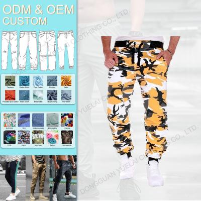 China Other Wholesale Custom Men Sportswear Camouflage Pants Baggy Harem Sweatpants Slacks Trousers for sale