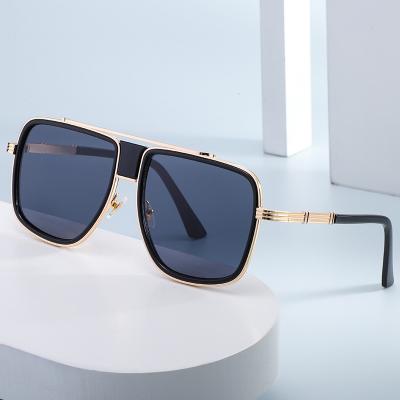 China Fashion sunglasses men's glass designer sunglasses the latest 2021 black vintage men manufacturer luxury sunglass for man for sale