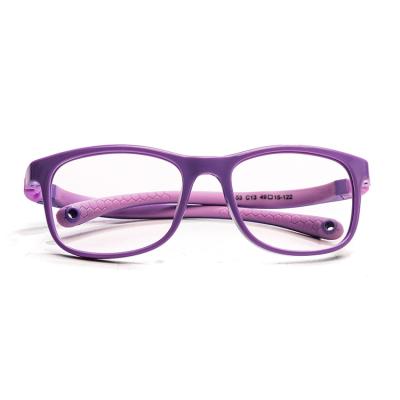 China 2022 Wholesale Glasses Frames Eyewear Glasses Fashion Trends Kids Silicone Eye Prescription Glass Frame Reading Glasses for sale