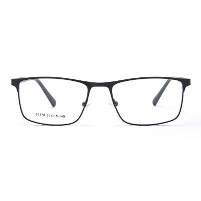 China 2021 Wholesale Bling Glasses Glass Half Frame China Latest New Optical Glasses Frames Monocle For Men for sale