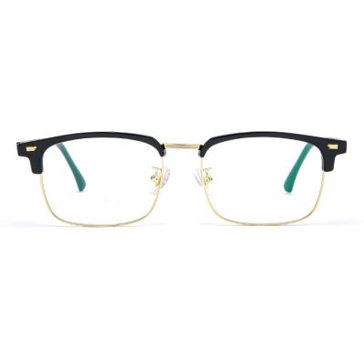 China TR90 Frames Oversized Fancy Optical Frames Screwless Fancy Eyeglasses Slim Gold Monocle Frames for sale