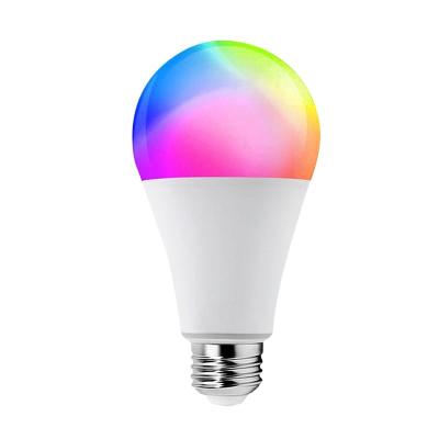 China Smart Life Factory Price RGB CW Dimming Color Light Bulb Alexa Google Speaker Voice Cell Phone LED Smart Remote Control Bulb for sale