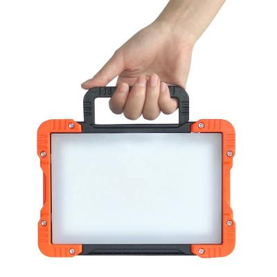 China ZHL 2 Year Warranty Flood 6000K IP54 Camping Security Lights 90lm/w DOB 50W LED Portable Outdoor Waterproof Work Light 50W LED Shelf Portable Mains Work Light for sale