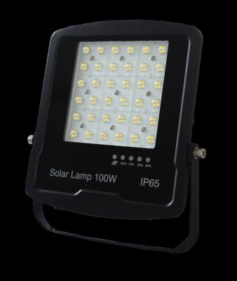 China IP65 waterproof outdoor white bridgelux 100w solar led flood light for sale