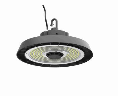 China Indoor Warehouse Workshop Light 5 Years Warranty High Lumen SMD IP65 200W UFO Led High Bay Light With Microwave Detector for sale