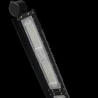 China Warehouse Factory Warehouse Using Industrial Lighting IP65 70W Customized Modes Adjustable Led High Bay Linear Light for sale