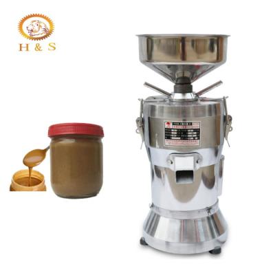 China High Efficiency Stone Grinder Stainless Steel Peanut Butter Maker for sale