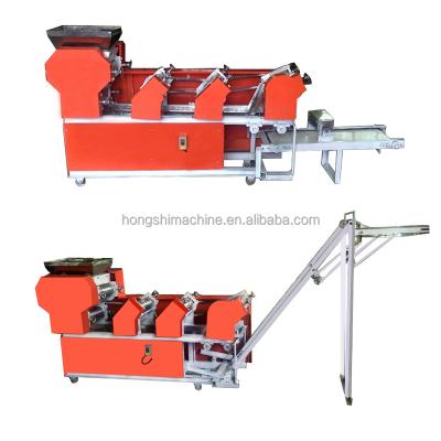 Chine Make dried stick and fresh noodles commercial automatic wheat flour noodle making machine/automatic fresh noodle maker machine à vendre