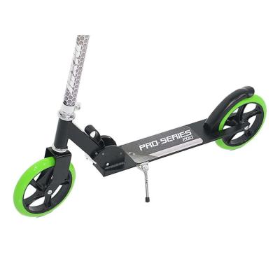 China Adjustable Height Adult Kick Scooter With 205mm Big Wheels Push Scooters Skateboard For Adult for sale