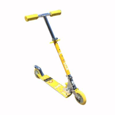 China Hot Selling Adjustable Height Good Quality 2 Wheel Foot Brake Foldable Scooter For Kids for sale