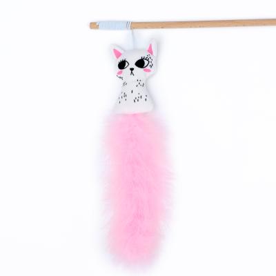 China OEM Stocked Cats Playing Rod Traning Interactive Cat Toy for sale