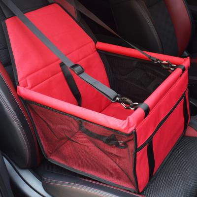 China 2021 Safe Stored Carry House Cat Puppy Bag Travel Accessories Dog Carrier Car Seat Folding Hammock Protector Waterproof Basket for sale