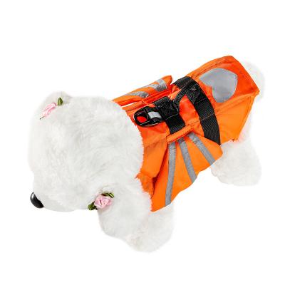 China New Design Dog Life Vest Stocked Vest Pets Summer Swimming Suit Life Vest Vest Orange Dogs for sale