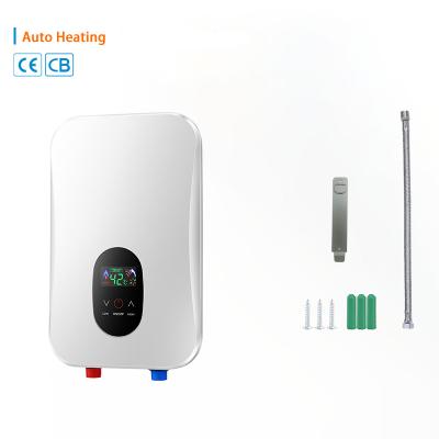 China Instant Heater Competitive Price Led Temperature Display Kitchen Board Digital Instant Hot Water Heater With Knob For Kitchen Bathroom for sale