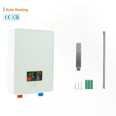 China Instant Heating In Seconds Digital Temperature Display High Quality Hot Led Hot Water 4.5kw 120V Instant Electric Water Heater For Whole House for sale