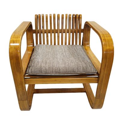 China Solid And Durable Wholesale Modern Luxury Wooden Furniture Chair Room Design Pure Natural Wood Sofa Chair for sale