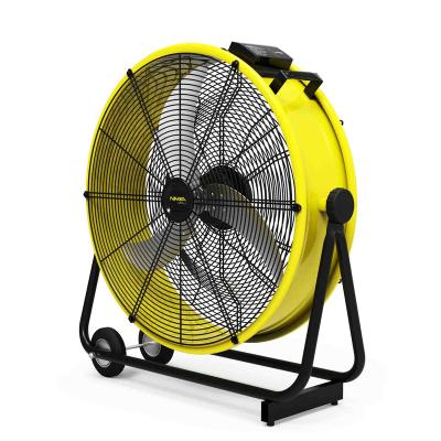 China Outdoor OEM ODM Manufacturer 24 Inch DC Brushless Waterproof Industrial Drum Fans for sale