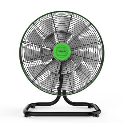 China Classic green color exterior powerful 18 inch bldc motor floor fan for sale