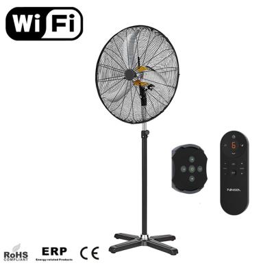 China Large Volume Hz433 RF High Speed ​​Wind CE Remote Control CB EMC ERP RoHS High Wind Durable Fulled Sealed Industrial Pedetal Fan for sale