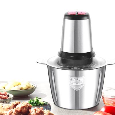 China Hotel Household Stainless Steel Jam Broken Vegetable Blender Small Cooking Machine Multifunctional Electric Chopper Chopper for sale