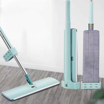 China Sustainable Hand Free Self-cleaning Floor Broom Folding Folding Cleaning Mop for sale