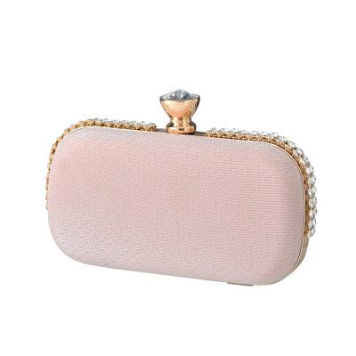 China Fashionable Women Customization Wedding Party Even Glitter Clutch Embellished Bag for sale