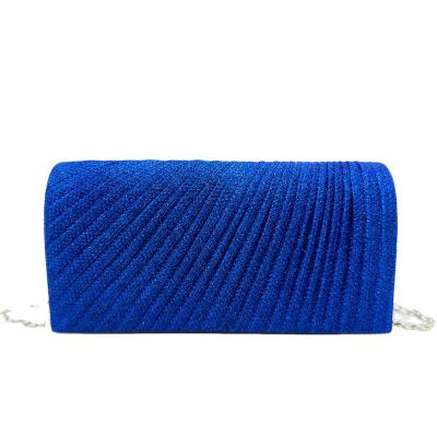 China Fashion 20cm Mini Wedding Clutch Women Glitter Evening Clutch Bag Polyester Factory Direct Sales for sale