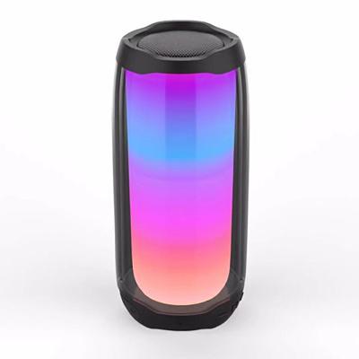 China Wireless Charger For Mobile Phone LED Light Portable Bass BT5.0/TF Surround Wireless Stereo Speaker for sale