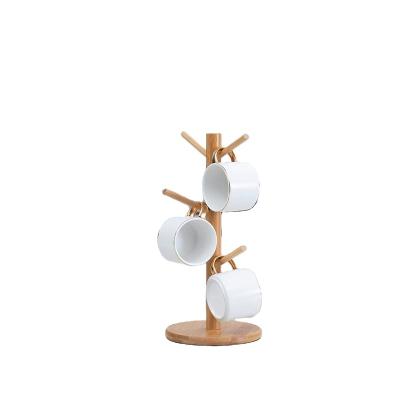 China Sustainable Bamboo Cup Holder Tree for sale