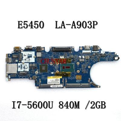 China Wholesale LAPTOP ZAM71 LA-A903P with i7-5600u 840M 2GB for Latitude E5450 Laptop Notebook Mainboard CN-07FG2 7FG2 Full Tested for sale