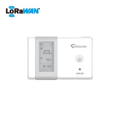 China Indoor IoT applications AM100 lorawna sensor HVAC room monitoring sensor for sale