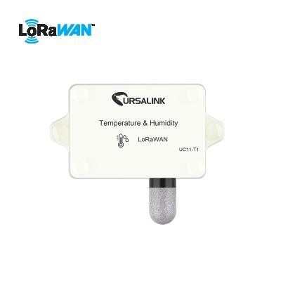 China UC11-T1 Temperature and Humidity Sensor LoRaWAN Temp and Humidity Connecting to Cloud Mobile APP for IoT for sale