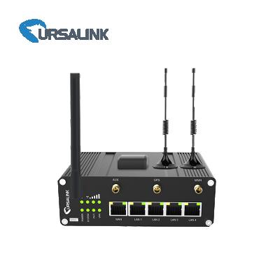 China Applications UR35 M2M Industrial Router 3G 4G Wireless Wifi Router With GPS POE FXS for sale