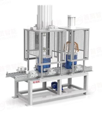 China PLC Controlled Automatic Liquid Packaging Machine Automatic Filling Machine For Liquid 5L Barrel for sale