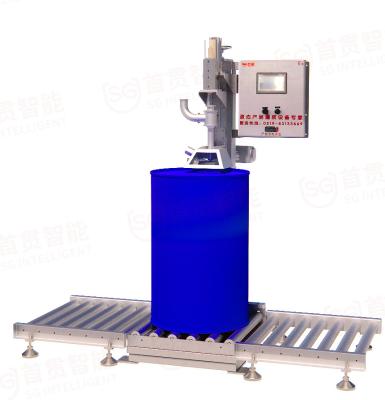 China Four To Twenty Four Capping Heads Semi Automatic IBC Filling Machine With English Version for sale