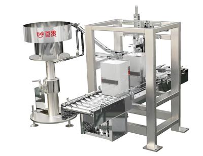 Cina Fully Automatic Chemical Liquid / Sauce / Oil Filling Machine With 7