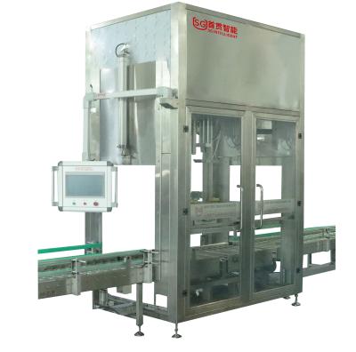 China 4 Heads Automatic Ibc Filling Equipment / Auto Liquid Filling Machine for sale