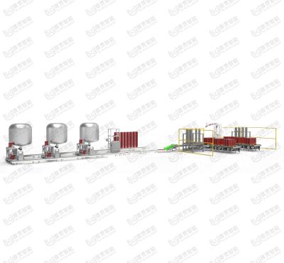 China 25L Lube Oil Filling Production Line Automatic Transmission Gearbox for sale