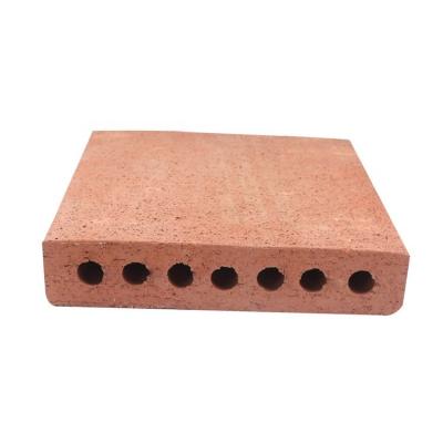 China Best Selling Corner Brick Terracotta Facing Brick Wall Tiles With Many Holes for sale