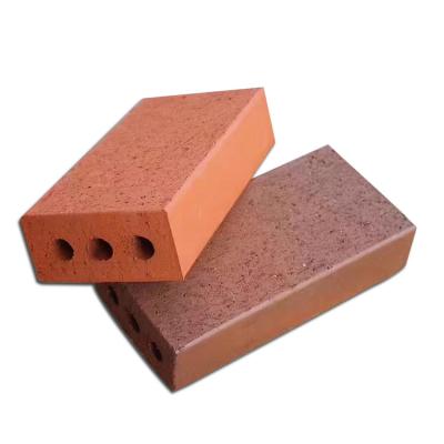 China Angle Bricks 200*100*40mm Standard Red Fire Clay Brick Size For Driveway Pavers for sale