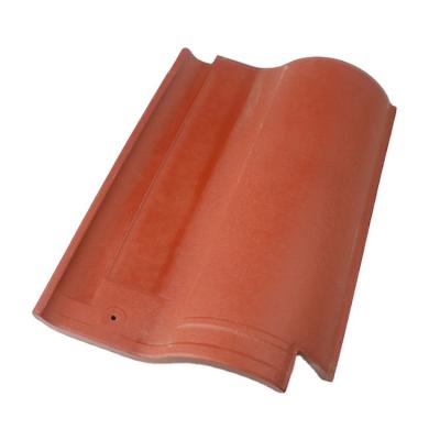 China Resistant To Pressure Customized Colors Roman Terracotta Roof Tile For Villa Building for sale