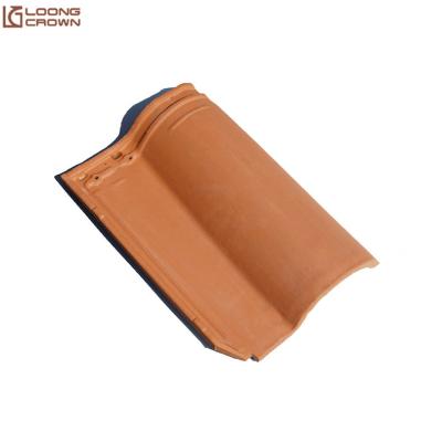 China Resistant To Pressure Good Selling 405*260mm Terracotta Material Roman Clay Roof Tiles for sale