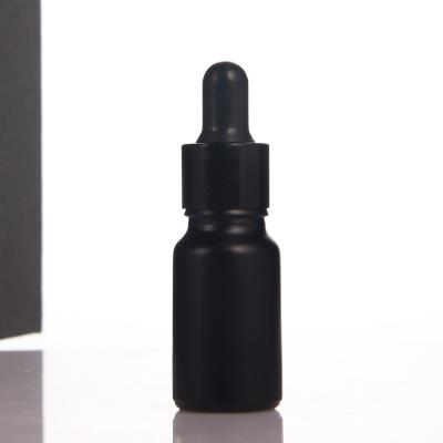 China Personal Skin Care Packaging 10ml Make Your Own OEM Black Color 10g Eye Drop For Essential Oil Packaging Bottle For Cosmetics Packaging for sale