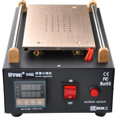 China Below 7 Inch Best Price Vacuum Pump Mobile Phone Uyue 948q LCD Separator Built-in Machine for sale