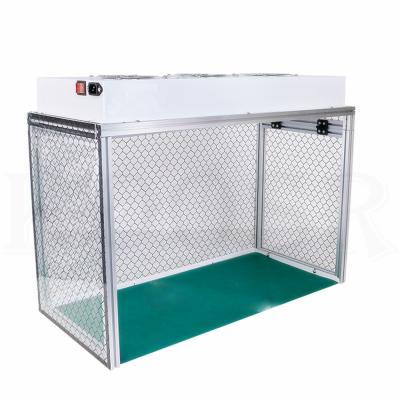 China Machinery Repair Shops Anti-Static Dust-Proof Clean Room For LCD Refurbish Phone Repair Bench With Anti-Static Mat for sale