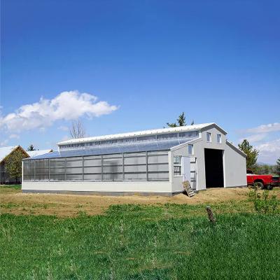 China Wholesale Cheap Two / Steel Structure Greenhouse Industrial Three Tier Prefab DWG Building Steel Structure Greenhouse Suppliers for sale