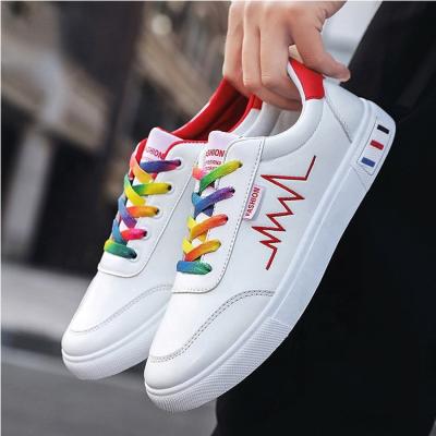 China Autumn Wholesale New Ladies Casual 2022 rubber shoes fashion multicolor casual lightweight men's lace shoes for sale