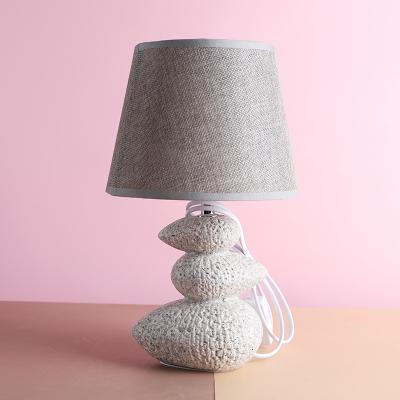 China European Bedroom Design Desk Lamp For Reading Room Table Lamps Ceramic Design The New Of The Stone Ceramic Bedside Lamp for sale